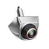Rückfahrkameras Auto Rückansicht Kamera CVBS AHD 1080P Full HD Rückfahr 170 ° Weitwinkel Nachtsicht Fisheye Len Autokamera(Silver-1080P)