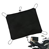 Motorrad Luggage Net – Motorrad Luggage Cargo Mesh | Wasserdicht Elastic Nets Bag | Heavy Duty Cargo Net | Truck Netting for Carrying Backpacks | Klebebänder für Sonnenbrillen