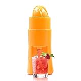 Orangenpresse, Zitronenpresse - Kleine Zitronenpresse, manuelle Entsafterpresse - Sicherer Orangensaftpresse, auslaufsichere Zitronenpresse, Zitruspresse für Küche, Zuhause, Orangen, Zitronen
