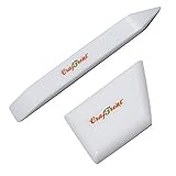 CrafTreat teflon falzbein bastelwerkzeug für buchbinden, origami papier crafting Und scrapbook - Large und Ergo Square bone folder - falzbein für papier, leder werkzeug & papier schneider - bürobedarf