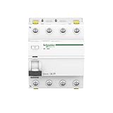 Schneider Electric Fehlerstrom-Schutzschalter, FI-Schalter, IID 4P 40A 30MA TYP A, A9Z21440