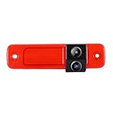 Ultraweitwinkel HD Nachtsicht Bremsleuchte Einparkkamera, Auto Dritte Dachmontage Bremslicht Rückfahrkamera für Ford Transit Hecktür Van/Ford Transit MK7 Tourneo/Furgon MK4 FA FB, FC, FD, FS, FZ