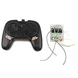 RC Car Controller Digital Radio Remote Sender Set für RC Crawler Auto & Robot | 2,4G Fernbedienung mit 50m Reichweite