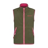 Trollkids Kids Kjerag Vest 152, dusky olive/light magenta