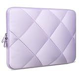 Aucase Laptop Hülle, 15 15,6 16 Zoll Puffy Wasserabweisende Neopren Schutzhülle Laptoptasche Kompatibel mit Macbook Pro 15 inch/ 16 inch, Chromebook Matebook