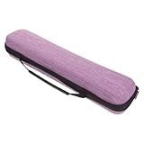 TOGEVAL Wasserdichte EVA Handtasche mit Reißverschluss Leichter Tragbarer Piccolo Flötenhalter und Recorder Aufbewahrungstasche Stoßfestes Instrumenten organizer Etui für Reisen