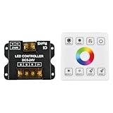 RGB-Controller für LED-Streifen mit Touchpad RF - 5-24V/DC