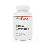 GymBeam Lutein + Zeaxanthin Kapseln - Tagetes Erecta Extrakt, Augen Schutz, Blaufilter, hochkonzentriert, 80 mg Lutein, 10 mg Zeaxanthin, 60 Kapseln