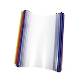 UTHCLO 50 Pcs-datei A4 Rod-klemmen Studenten Ziehen Stabordner Schulprüfpapierclips