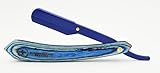 Poseidon New Rasiermesser von Roman Empire Shaving | Professionelles Herren-Rasiermesser für Barbiere mit 20 Rasierklingen (Astra, Sharp, Shark, Treet)