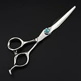 Haarschneideschere, 15,2 cm, professionelle JP440c, Stahl, türkis, Haarschneideschere, Effilierschere, Friseurschere, Schneidschere
