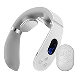 Elektrisches Nackenmassagegerät - Pulsierende Wärme Nackenmuskel Massagegerät - Mit Wärme Für Entspannung Von Nacken, Schultern Und Rücken