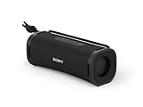 Sony ULT Field 1 - Kabelloser tragbarer Bluetooth-Lautsprecher mit ULT Power Sound, kraftvollem Bass, IP67, wasserdicht, staubdicht, stoßfest, 12h Akku, klare Gesprächsqualität, Outdoor- Schwarz