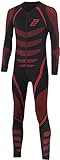 Bogotto Cool+ Unteranzug 1-Teiler Funktionskombi, schwarz/rot, XL/2XL