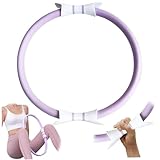 XJKLBYQ Sportring | Pilates Ring, Yoga-Ring-Training zu Hause Pilates Ausrüstung Frauen Fitness-Training Ringe mit doppelseitiger Griff zum Tonnen innerer und äußerer Oberschenkel, Style 2