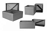 IKEA SKUBB Box, 6er-Set, grau Aufbewahrung Fach NEU