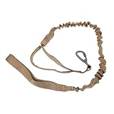 IMIKEYA 1Stück Einstellbare Nylon Hundeleine Für Hundetraining Und Elastische Taktikleine Khaki Für Komfortables Spazierengehen Und Outdoor Aktivitäten
