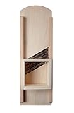 Krauthobel klein Classic aus Pappelholz , 3-Messer aus Edelstahl, 18x55 cm