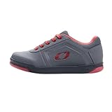 O'NEAL | Mountainbike-Schuhe | MTB Downhill Freeride | Vegan | Gleichgewicht zwischen Grip und Fußrepositionierung, Waben-Sohlenstruktur | Pinned Flat Pedal V.22 Shoe | Erwachsene | Grau Rot | 44