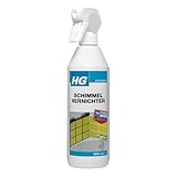 HG Schimmel Vernichter 500ml - Anti Schimmelentferner-Spray für Schimmel & Schimmelpilz, entfernt Schimmelflecken von Wänden, Fliesen, Silikondichtungen und mehr