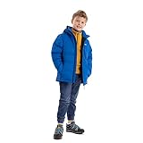 Trespass Tuff Wasserdichte Regenjacke / Funktionsjacke / Wetterjacke mit abnehmbarer Kapuze für Kinder / Jungen 2-12 Jahre