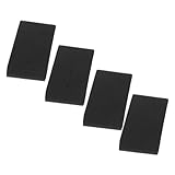 SUNGOOYUE 4 Stück Hochdichter Trockner-Schaumstoff-Schwammfilter für Elektrische Waschmaschine, Effiziente Reinigung für Wärmepumpentrockner, Präziser Auslaufschutz-Filterschwamm