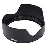 Zunate EW-83L Bajonett-Gegenlichtblende, Metall-Schraube in Umkehrbarem Haubenschirm, ABS-Kameraobjektiv-Schutzabdeckung, Passend für EF 24–70 Mm F/4L is USM-Objektiv