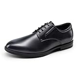 Bruno Marc Herren Anzugschuhe Klassische Schnürhalbschuhe ins Büro,Size 44,Schwarz,BMUMOX2522