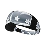 Elastisches Sport-Stirnband, Haarband, YYHWHJDE Stars gefangen im Eismuster, weich, atmungsaktiv, schnell trocknend