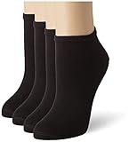 Tommy Hilfiger Damen pakke Sneaker 4 Pack Ecom, Schwarz, 35-38 EU