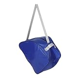 GOOHOCHY Eislauftasche Für Damen Und Herren, Rollschuhtasche Mit Schultergurt, Inline-Skate-ausrüstungstasche Für Eisschnelllauf, Quad-Skates Und Rollschuhe, Blau