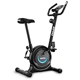 ZIPRO Ergometer Heimtrainer Fahrrad mit 8-Stufigem Magnetwiderstand, Smartphone-Halter, LCD-Monitor, Verstellbarem Sattel, Hometrainer Fahrrad für Cardiotraining zu Hause, Leichtes Fitnessbike