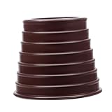 SEWACC Regenschutz Gummistöpsel Sonnenschirm tischlochabdeckung Langlebiger Keil für Sonnenschirmständer Balkon Garten Terrasse Braun Passgenau für Patio Umbrella Cone Stabiler Ersatz
