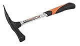 KENDO Maurerhammer 600g - Berliner Form - Länge: 325 mm - mit 2 Komponentengriff - Hammerkopf aus Karbonstahl