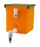 Kaninchen Nippeltränke 0,5 Liter Licht- & Vitaminschutz Wassertränke Tränke TOP
