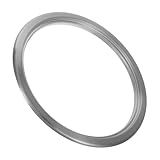 Generisch Edelstahl Abfallöffnung Rund mit Klappdeckel Integrierte Müllschütte für Küche Bad Geruchsdichter Langlebiger Einbau mülleimerdeckel Passende Einbauöffnung für Arbeitsplatten