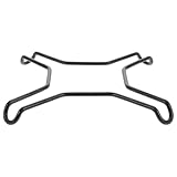 Gatuida Edelstahl Herdständer Wok Ring rutschfest Kompatibel für Gasherd Milch Kaffeekanne Küchenständer Robust Langlebig Multifunktional