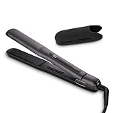MEDION Glätteisen HS1 (Display, 5 regelbare Hitzestufen, 165° bis 210°, Silikon Schutzhülle, Temperatursensor, Haarglätter. Ideal kombinierbar mit unserer Haarbürste und unserem Haartrockner) schwarz