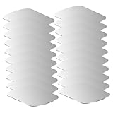 HOMSFOU 30St Handy-Magnet Tortürschnalle Tragbarer Magnete Magnetische Halterung Auto Magnetische Eisenplatte Handymagnet Autotelefonhalterung magnetisch rostfreier Stahl Silver