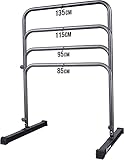 Eric Flag Calisthenics Equipment - Klimmzugstange Freistehend in vier Höhen Verstellbar aus Verstärktem Stahl, bis zu 250 kg belastbar - Calisthenics Geräte Multifunktionale für Dips, Klimmzüge, Gym