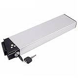 SSCYHT Ebike Akku 48 V 8Ah 10.4Ah 12Ah 14Ah Zusammenklappbare Eingebaute Elektrofahrrad Lithium Batterie für 1200W 1000W 800W 750W 500W 350W Fahrradmotor,48v14ah,430mm
