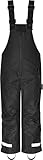 Playshoes Unisex Kinder Winterhose Schneehose, Schwarz, 152