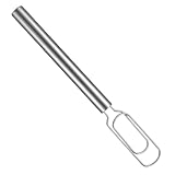 Manueller Teigmixer, 30 x 3,7 cm, Edelstahl, robustes Werkzeug für Brot, Kuchen, Lebensmittel, Schokolade, Käse, hervorragend für Zuhause, Restaurant, Bäckerei