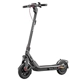 Segway-Ninebot E3 D E-Scooter für Pendler mit Straßenzulassung, 45km Reichweite (37km bei 20km/h), 800W Motor, faltbar & leicht (17,5kg), Federung vorne & hinten, 10-Zoll Reifen, IPX5
