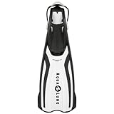 Aqua Lung Unisex-Adult Aqualung AMIKA Fins, Weiß & Schwarz, M