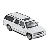XUFQRAN Miniatur-Ausstellung Maßstab 1:64 Für Suburban-Geländewagen Druckguss Sammlermodell Bausatz Statische Ornamente Für Bastler Simulationssammlung