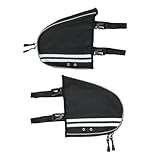 Motorrad-Satteltaschen für Touring Road King Road Glide Electra Glide Trike Modelle 1980-2024 Chopped Soft Lowers Chaps Motorrad Beinwärmer Motorrad Werkzeugtasche