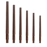 SPORTARC 1 Stück/6 Stück Kegelreibahle-Set, 1:50 konischer Grad, scharf, manueller Stift, Kegelschaft, Handreibahle 3/4/5/6/8/10 mm, Morsekegelreibahle