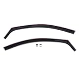 J&J AUTOMOTIVE | GP Windabweiser Regenabweiser Passend Für Carawelle/Trans-Türerr/Multivan T5 2003-2015, Schwarz, Getönt, Set 2-Teilig