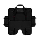 Monitor-Tragetasche, gepolsterte Reisetasche, gepolsterte Nylon-Tragetasche, schützende Monitor-Tragetasche, verstellbare Computer-Tragetasche mit mehreren Taschen für 50,8–61 cm (20-24 Zoll) Monitore